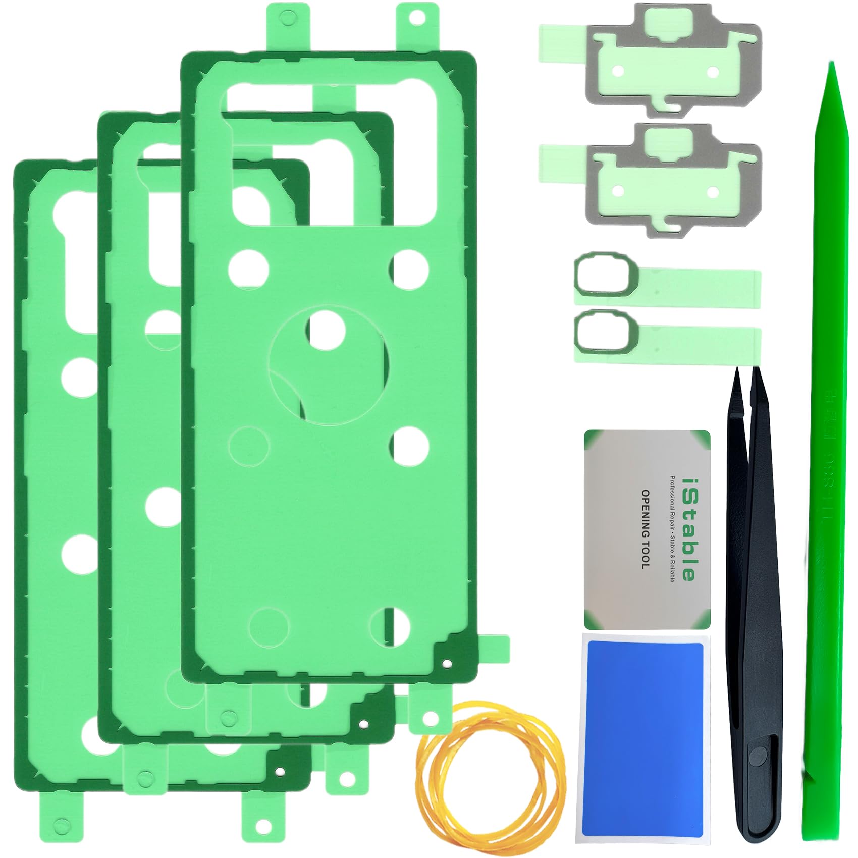 Back Cover Adhesive Tape Compatible with Samsung Galaxy Note 9 Rear Battery Door Housing Replacement Sticker Strips SM-N960F/DS (3 Pack)