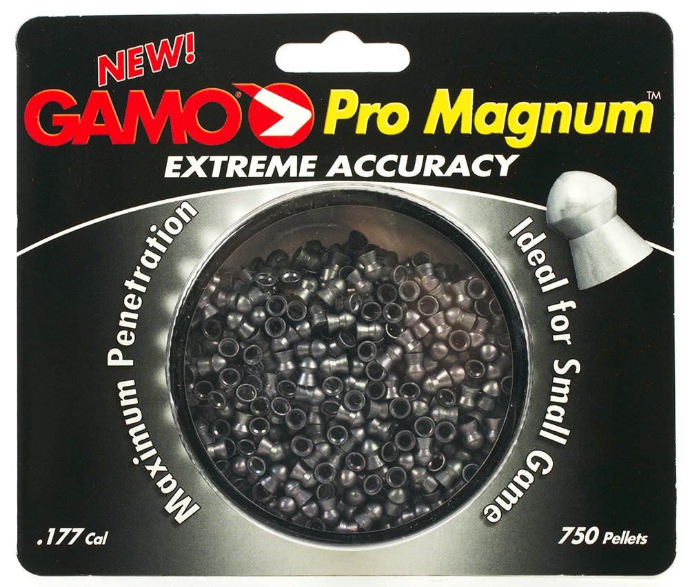 GamoPro Magnum .177 Cal, 7.8 Grains, Pointed, 750ct