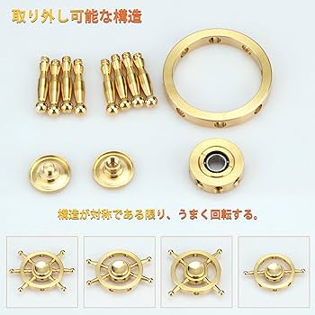 Amazon | VOFOLEN ハンドスピナー ストレス解消 グッズ ハンドスピナー