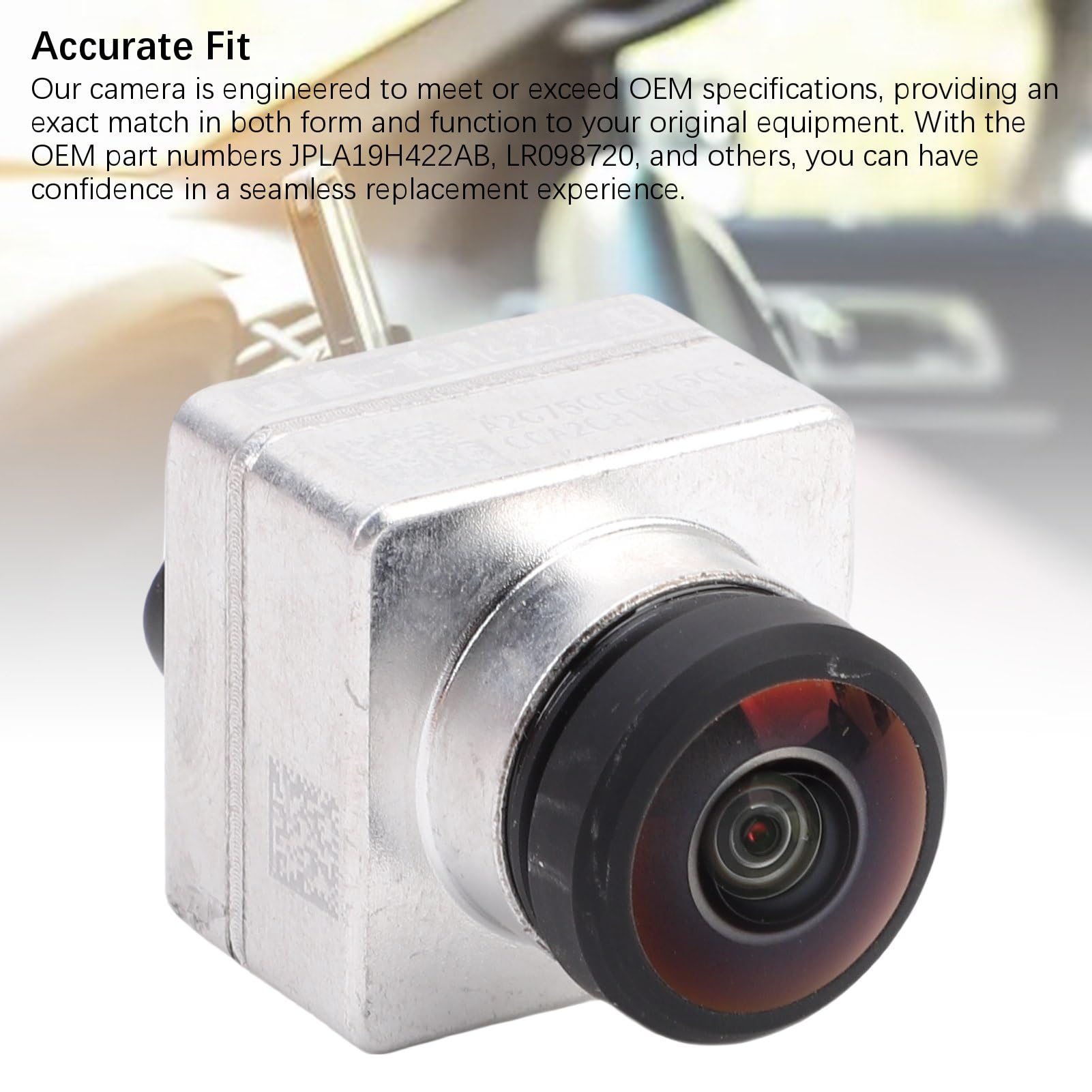 Luocute Telecamera Posteriore per Auto, JPLA19H422AB LR098720 Sostituzione della Camma per Parcheggio Surround per 2019-2023
