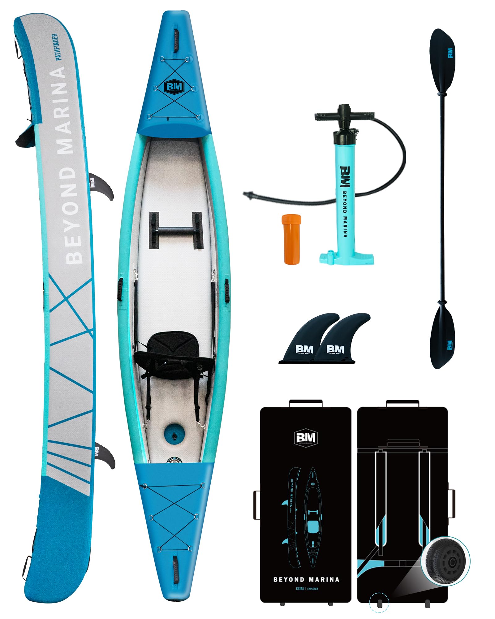 カヤック　アウトドア　キャンプ　BEYOND MARINA Amazon.co.jp: Beyond Marina カヤック インフレータブル カヌー