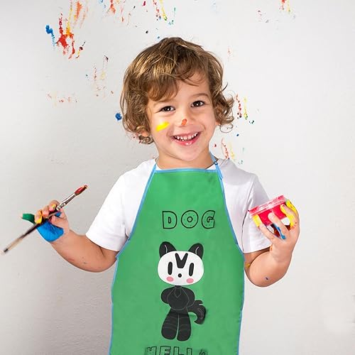 Miniatura 2 de 2 Pack Kids Art Smocks Children Waterproof Artist Painting Aprons Sleeveless Waterproof Artist Painting Aprons