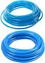 Fcuajdkq Tubo de manguera de poliuretano neumático de 10 m, 6 mm x 4 mm, color azul y 7 metros, color azul