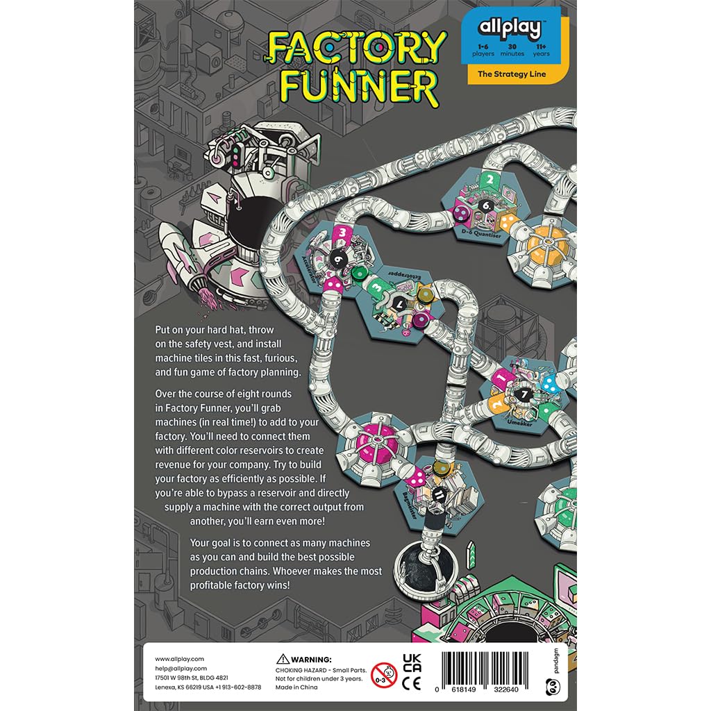 Amazon.com: Factory Funner - Board Game - 1-6 Players - 20-40