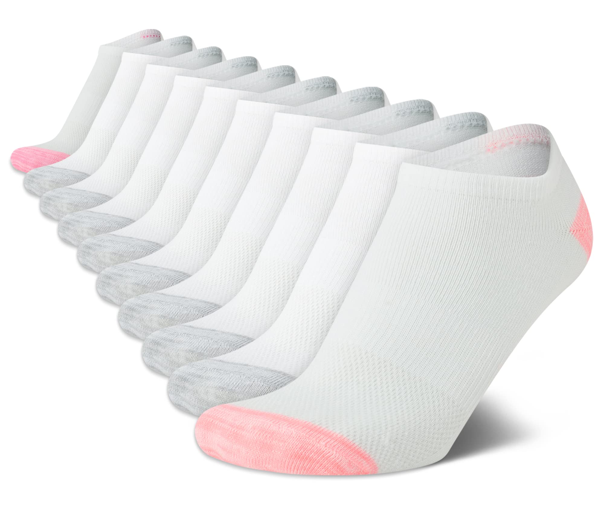 Women's Lightweight No Show Socks (10 Pack)