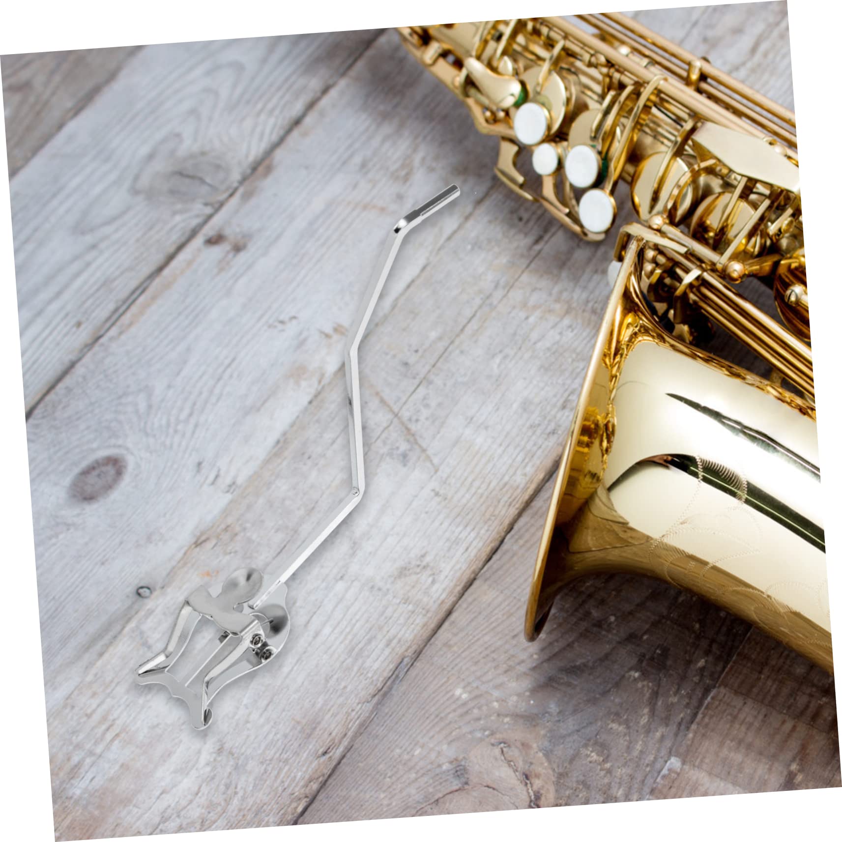 ifundom 5stücke Stabiler Plattierter Notenclip Für Alt-saxophon Praktischer Klemmen-notenhalter Für Musiker Tragbar Und Langlebig Für Bläser Und Musikstudenten