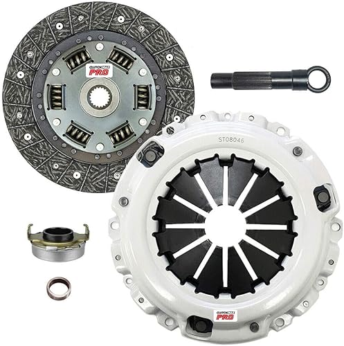 Miniatura 8 de ClutchMax PRO Performance Stage 1 Kit de embrague con volante compatible con Honda Civic 1.8L SOHC R18A1 2006-2015 (CP08046HDLSF-ST1)