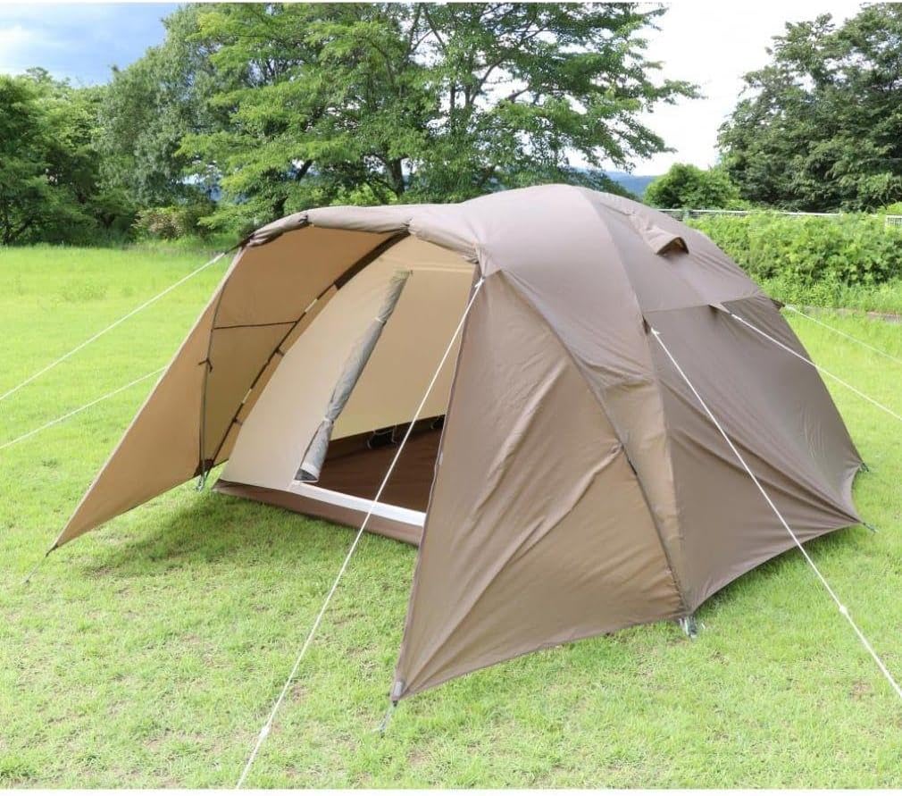 IGNIO(イグニオ) キャンプ ドームテント 2ルーム トンネル型 ドーム