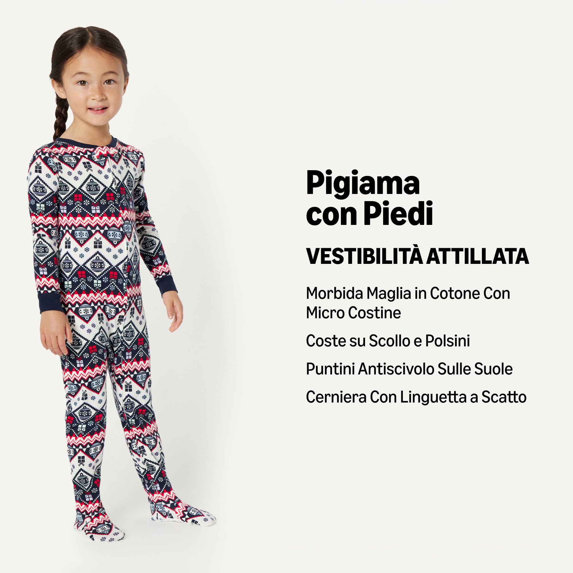 Amazon Essentials Completi Coordinati di Pigiami Natalizi per La Famiglia