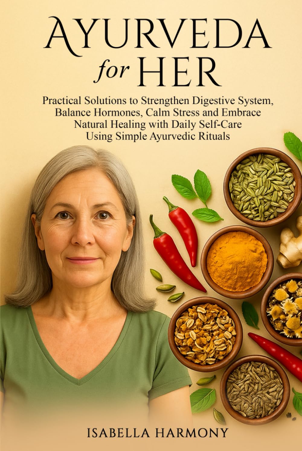 Ayurveda for Her: Practical Solutions to Strengthen Digestive System, Balance Hormones, Calm Stress and Embrace Natural Healing with Daily Self-Care Using Simple Ayurvedic Rituals