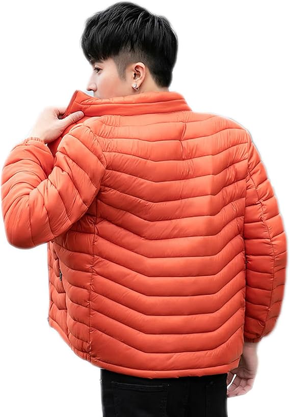 Amazon Co Jp ダウンコート ジャケット メンズ 長袖 アウター ショート丈 ポケット付き 無地 防寒 防風 立ち襟 フード付 カジュアル オシャレ かっこいい コート 合わせやすい 軽量 防寒服 冬服 大きいサイズ 春秋冬 お洒落 ファッション