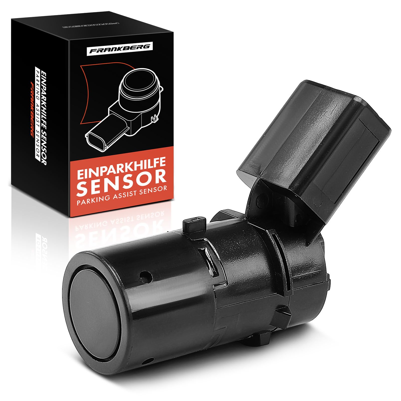 Frankberg Parking Assit Sensor Front Rear Compatible with A3 8P1 1.2L-3.2L 2003-2012 A4 8EC B7 1.6L-4.2L 2004-2008 A6 4B C5 2.8L 3.0L 1999-2004 A6 4B2 C5 Replace# 7H0919275A