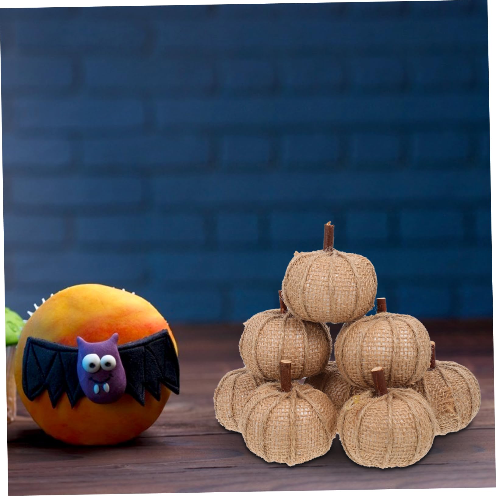 Alipis 24stücke Künstliche Kürbis Für Herbst Und Halloween-Dekoration Wasserdichtes Und Langlebiges Design Für Zuhause Und Partys