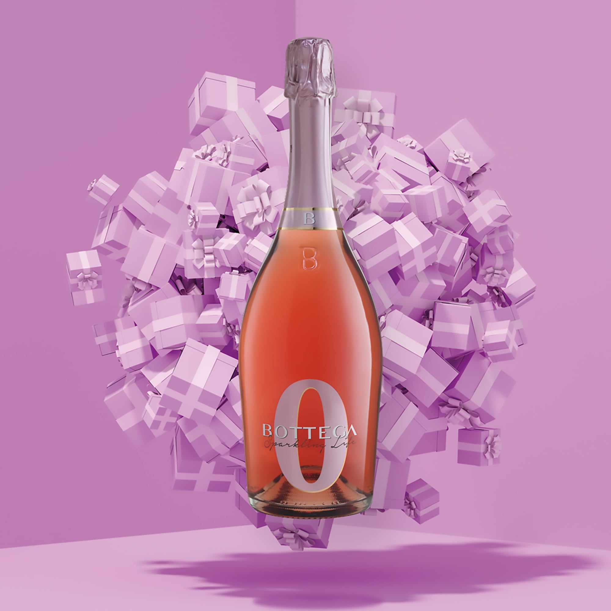 Bottega Sparkling Life 0 Rosé - 6 x 750ml