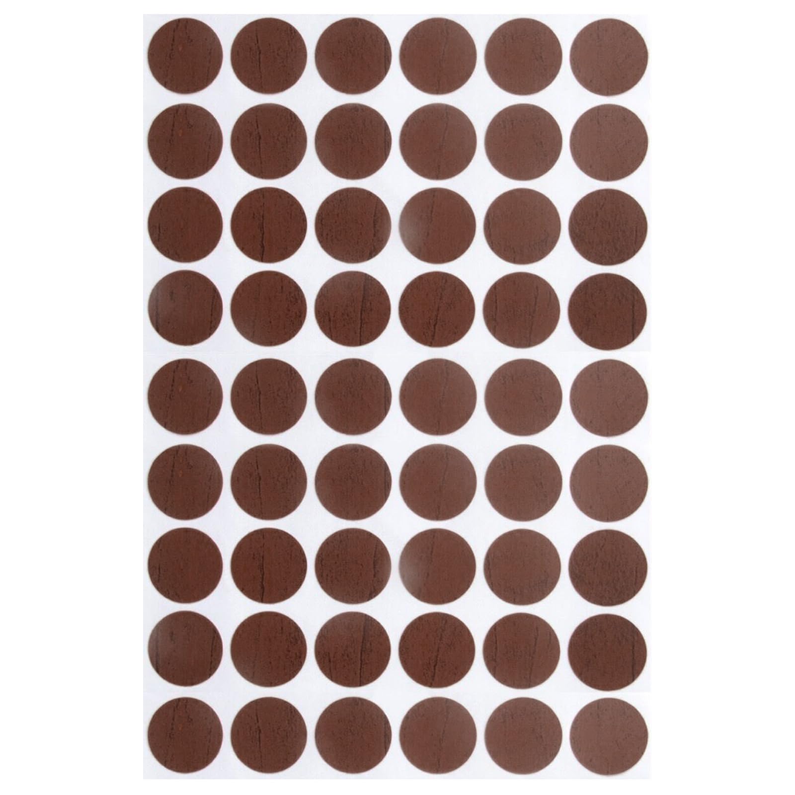30pcs Adhesive Screw Hole Covers Stickers in Sturdy Waterproof PVC Materials for Cabinets Desks and Furniture Decorative Screw Covers