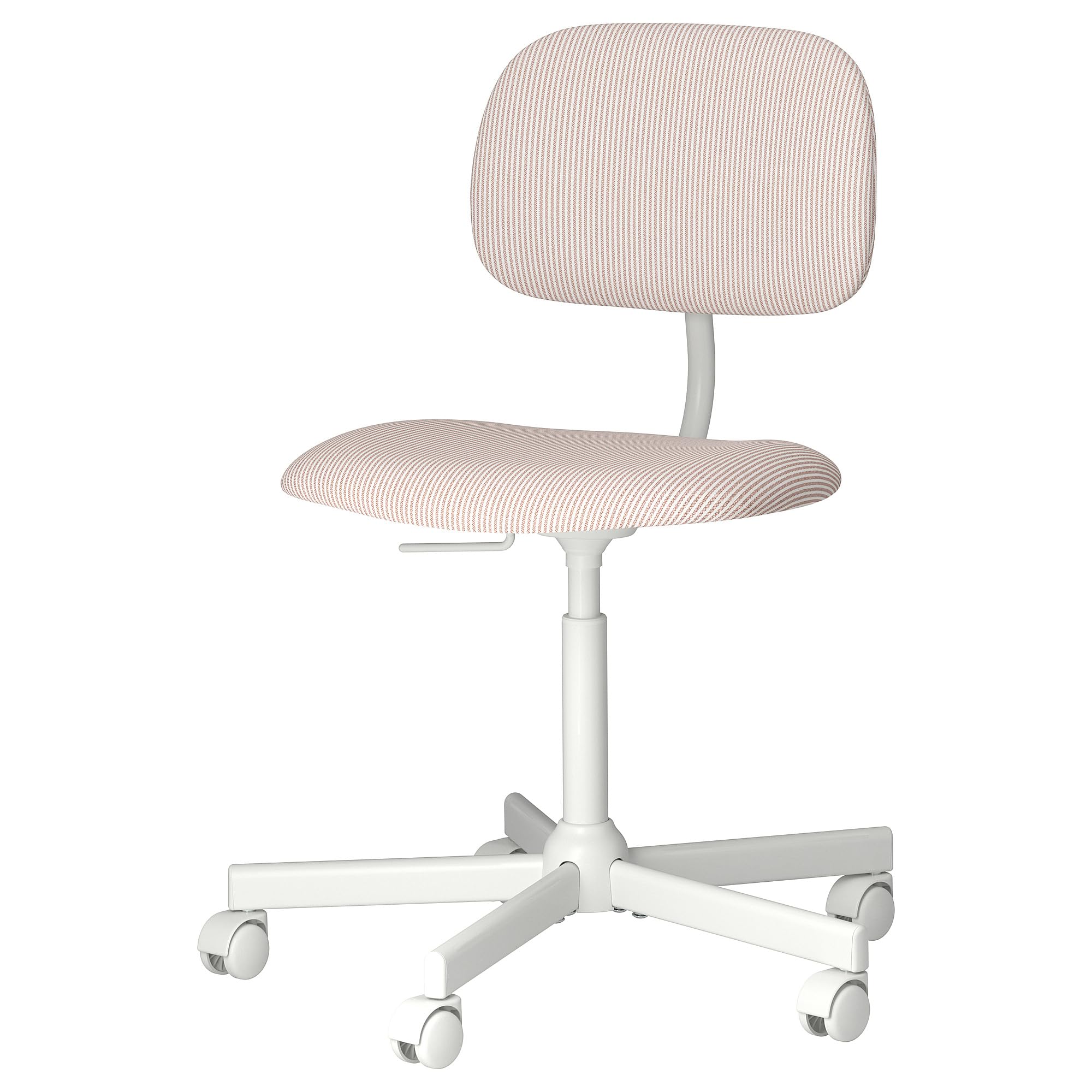 Chaise pivotante BLECKBERGET Klovsta blanc orange-marron ProTuning
