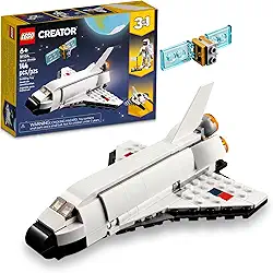 LEGO® Creator Ônibus Espacial 3em1: Nave Espacial, Astronauta e Foguete Espacial