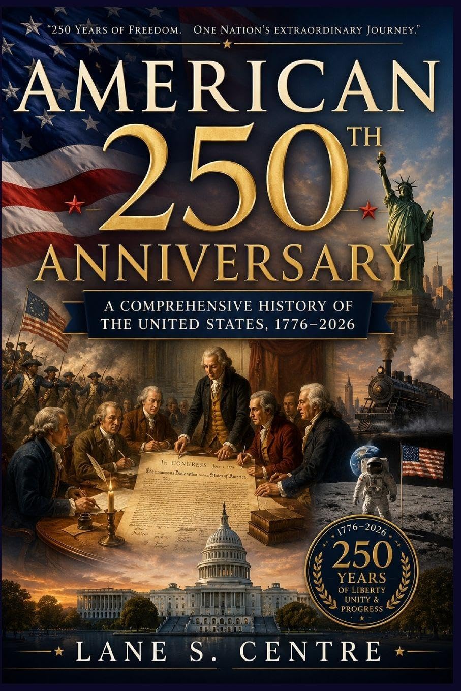 American 250th Anniversary: A Comprehensive History of the United States, 1776–2026