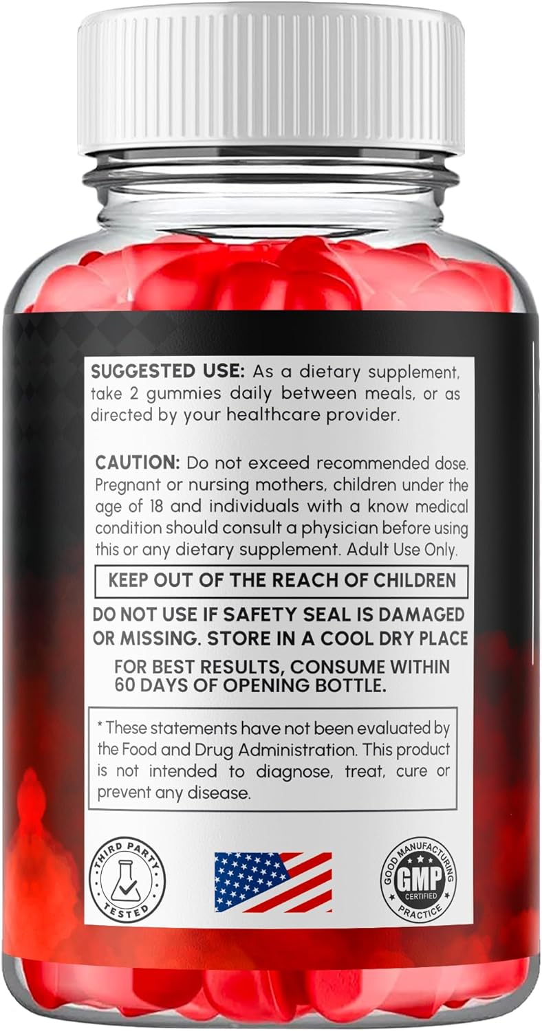 (3 Pack) Vigor Boost Gummies for Men, VigorBoost Male Support Gummys with Natural Ingredients, Advanced Vigor Boost Maximum Strength Premium Vitamin Gummy for Men's Health and Wellness (180 Gummies)