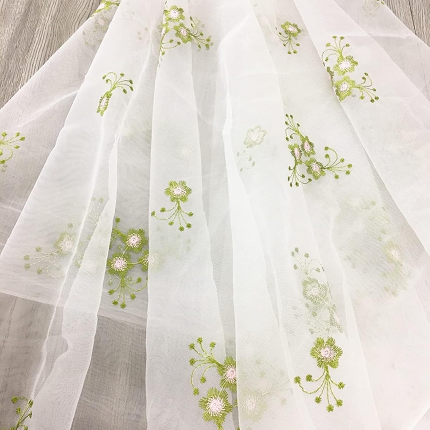 Tessuto in organza di poliestere