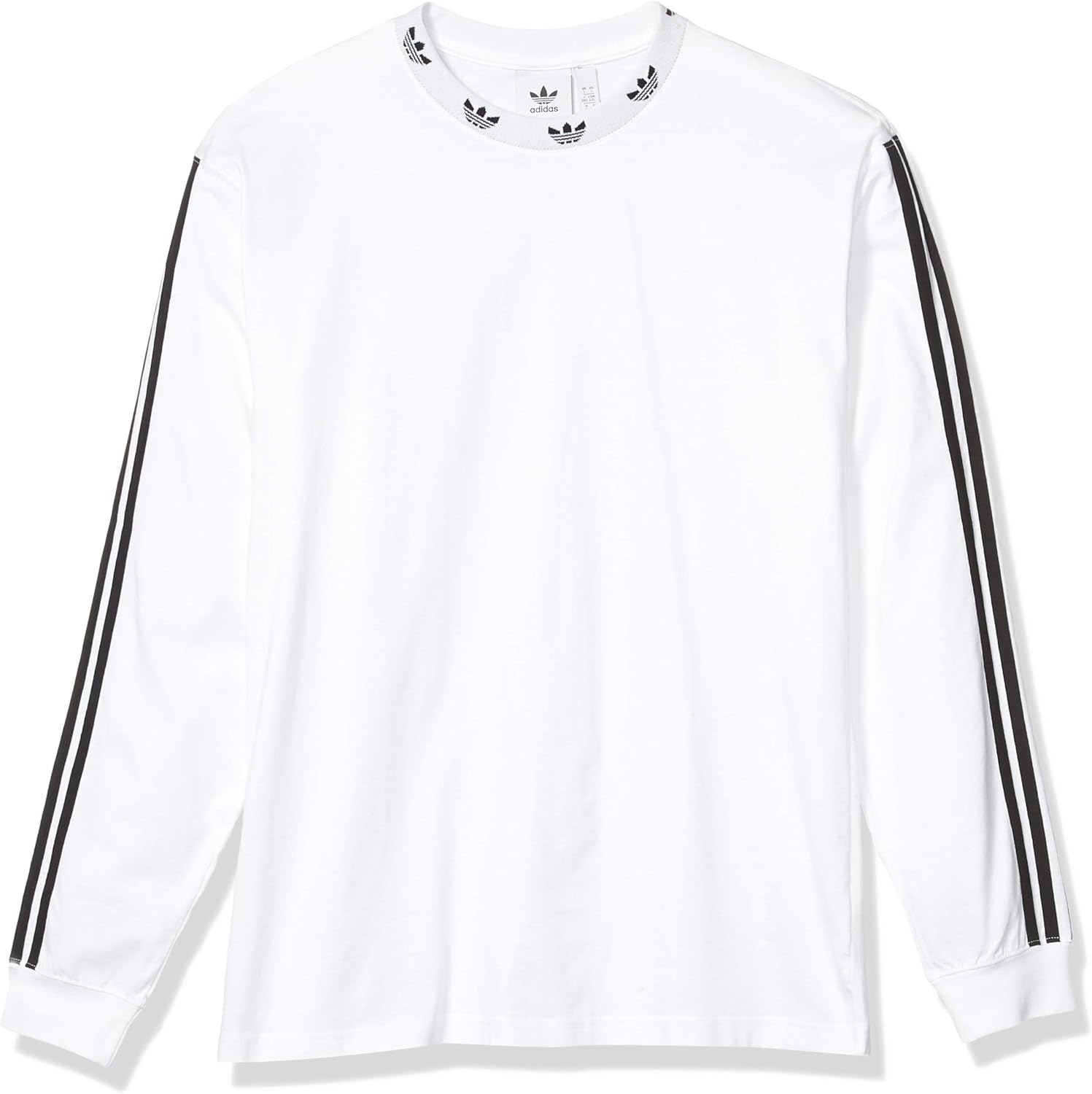 adidas Originals Men's Trefoil Rib Long Sleeve T-Shirt