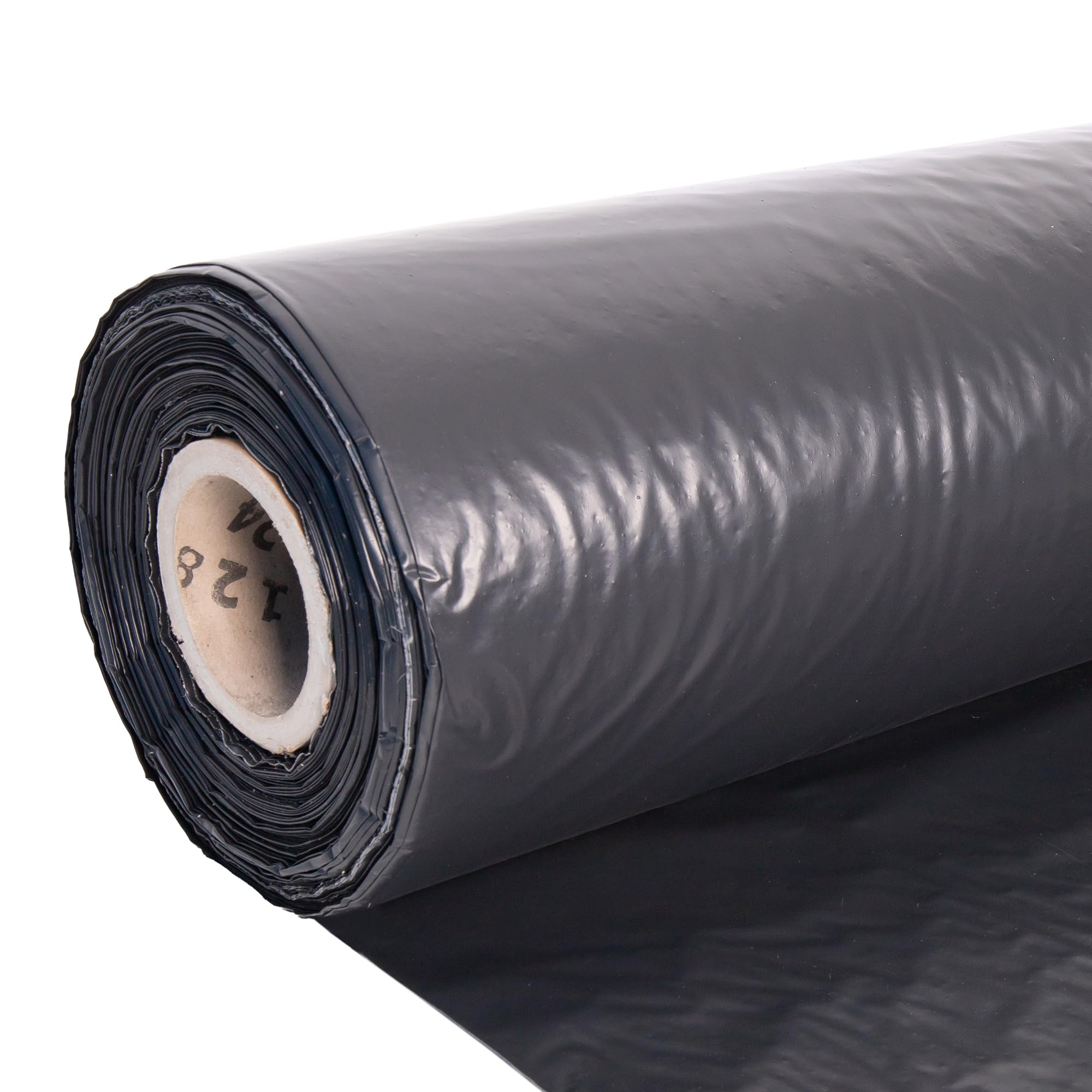 Cofan Film negro para embalaje | Material: polietileno reciclado | Galga 400 | Grosor: 100 micras | Medidas: 4 x 75 m | Rollo de film elástico | Protección para embalajes y mudanzas