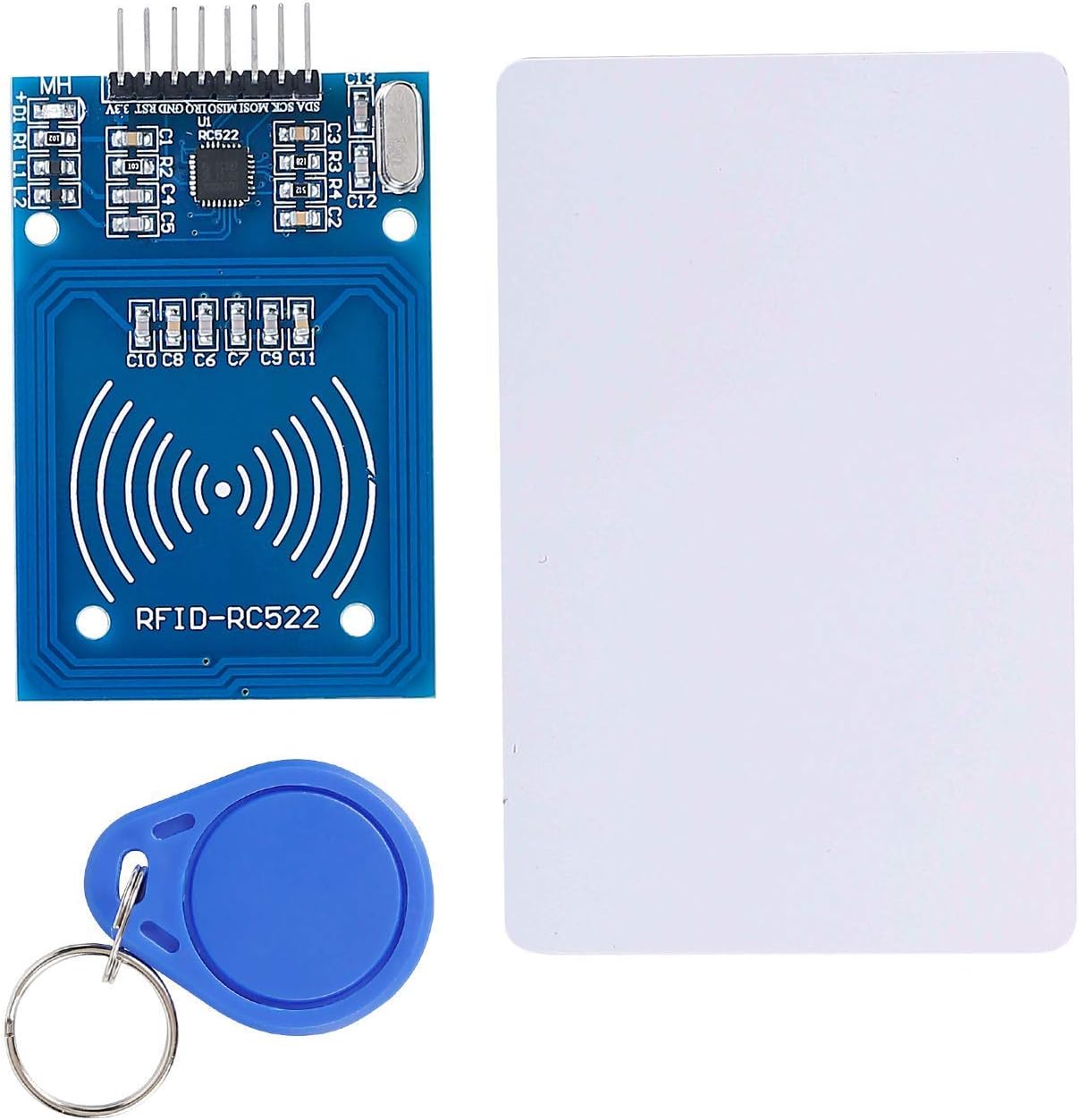 Super Debug Keychain RC522 RFID Card Sensor Module to Send S50 Fudan ...