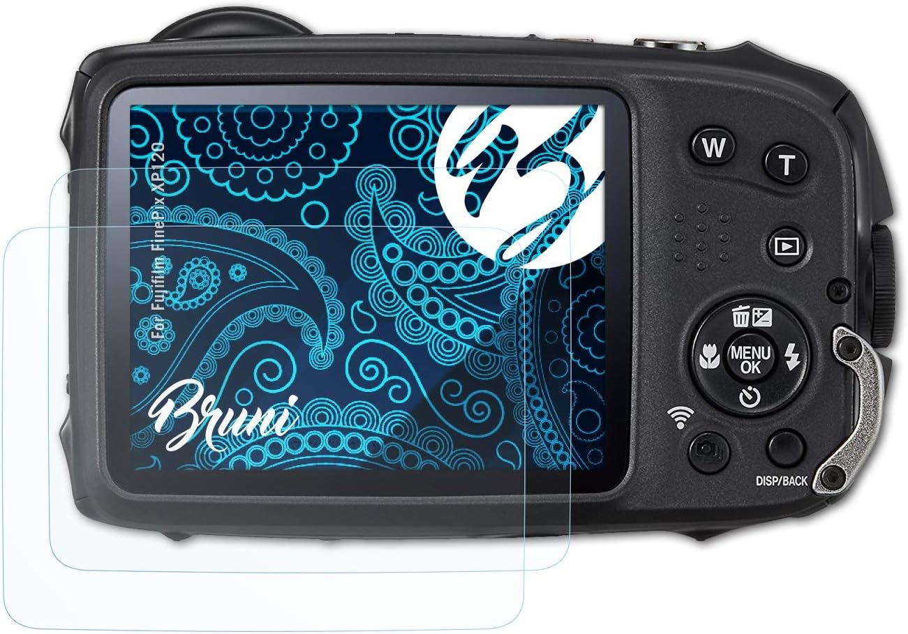 Bruni 2x Pellicola Protettiva Compatibile Con Fujifilm FinePix HS30EXR Proteggi