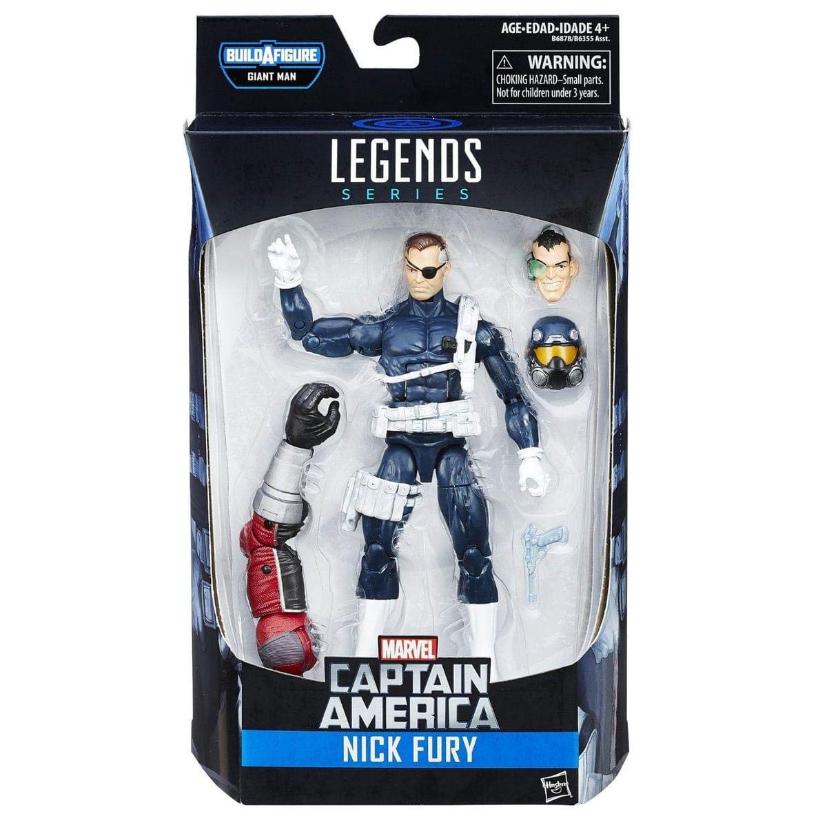 MARVEL LEGENDS NICK FURY フィギュア Captain America Nick Fury Action Figure, Figures - Amazon Canada