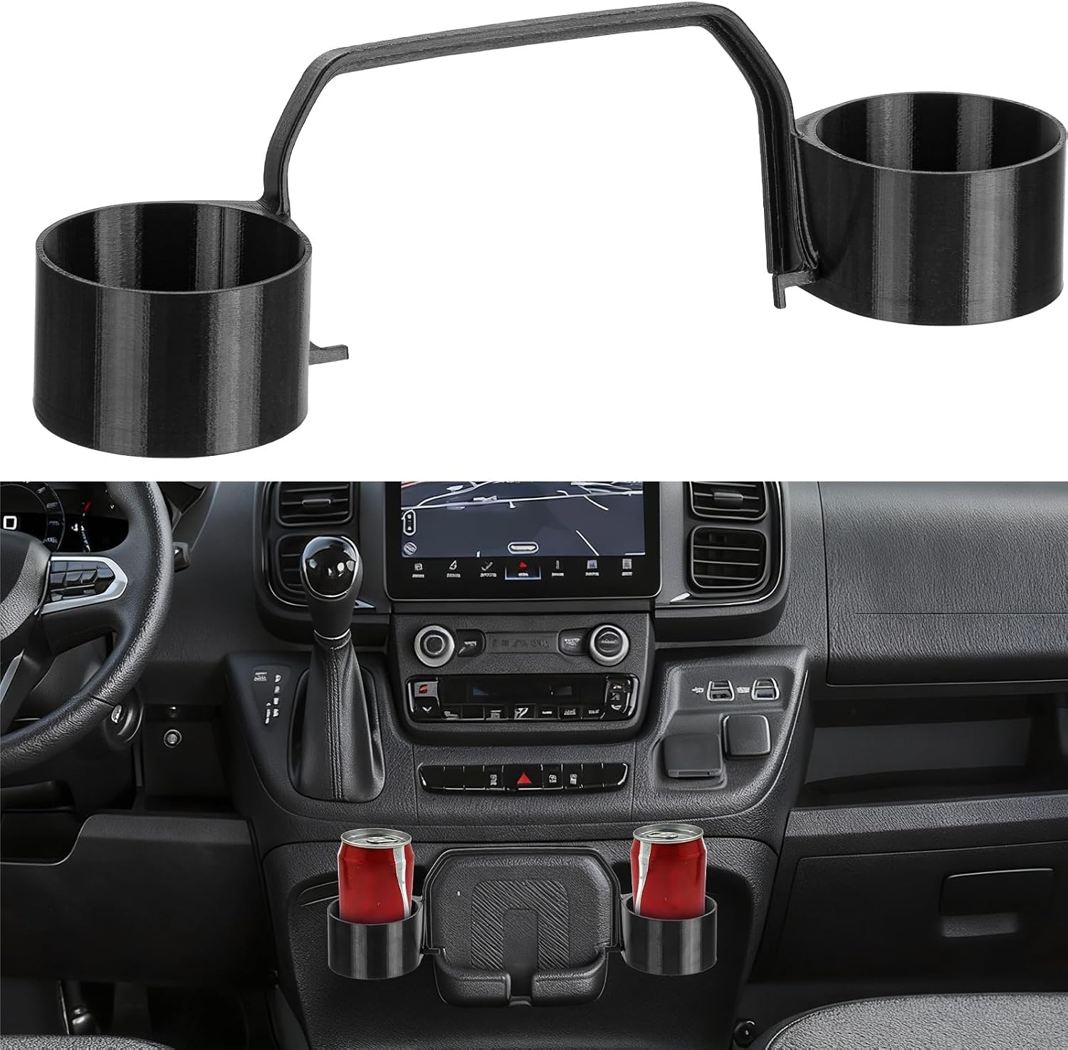 Wireless Charger Cup Holder Compatible with RAM Promaster