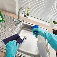 Vista 7 de eBoot - Juego de 12 bloques de lija, lavables y reutilizables, esponjas de lija reutilizables