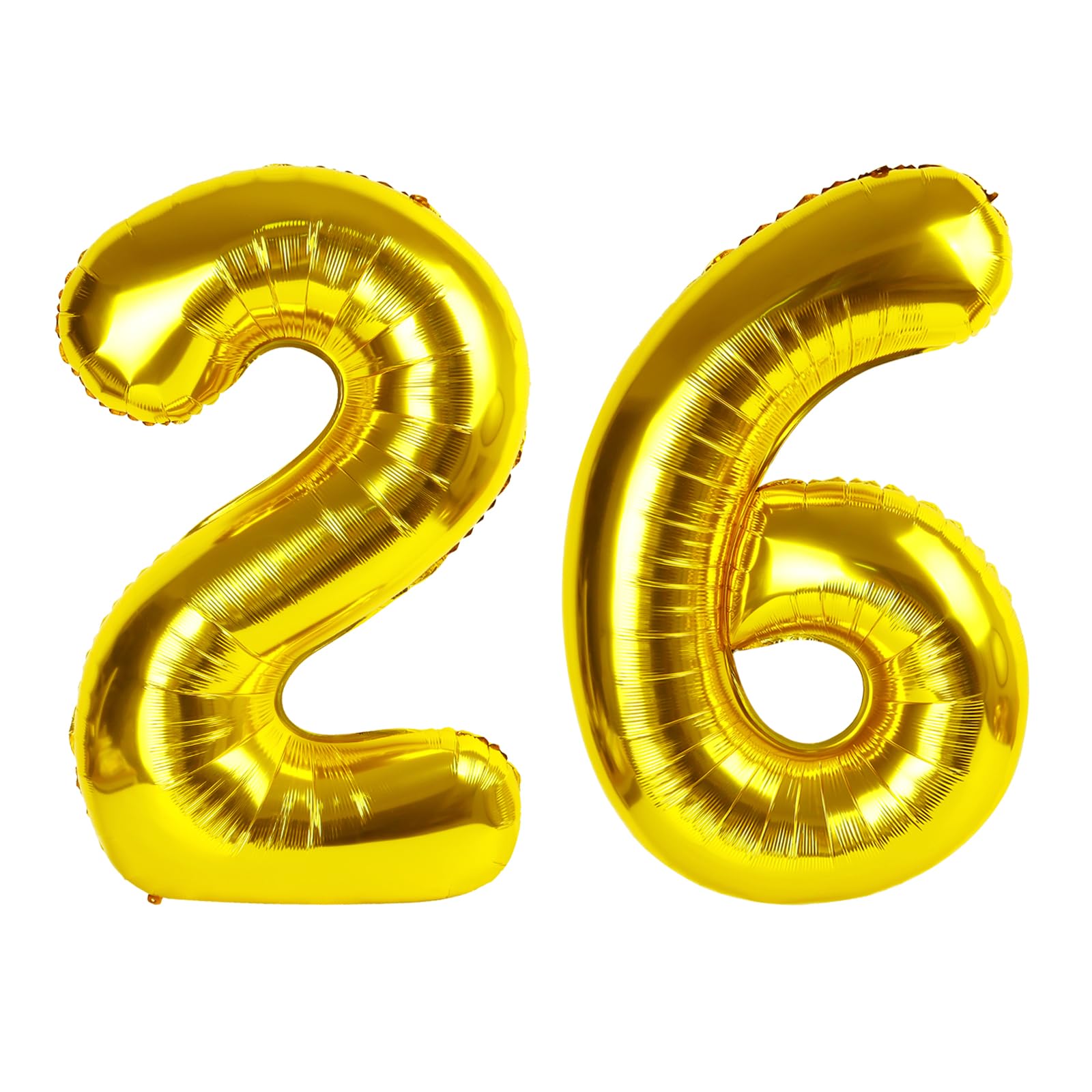 Photo 1 of IWERP Gold Number Balloon - 40 Inch, 26th Birthday