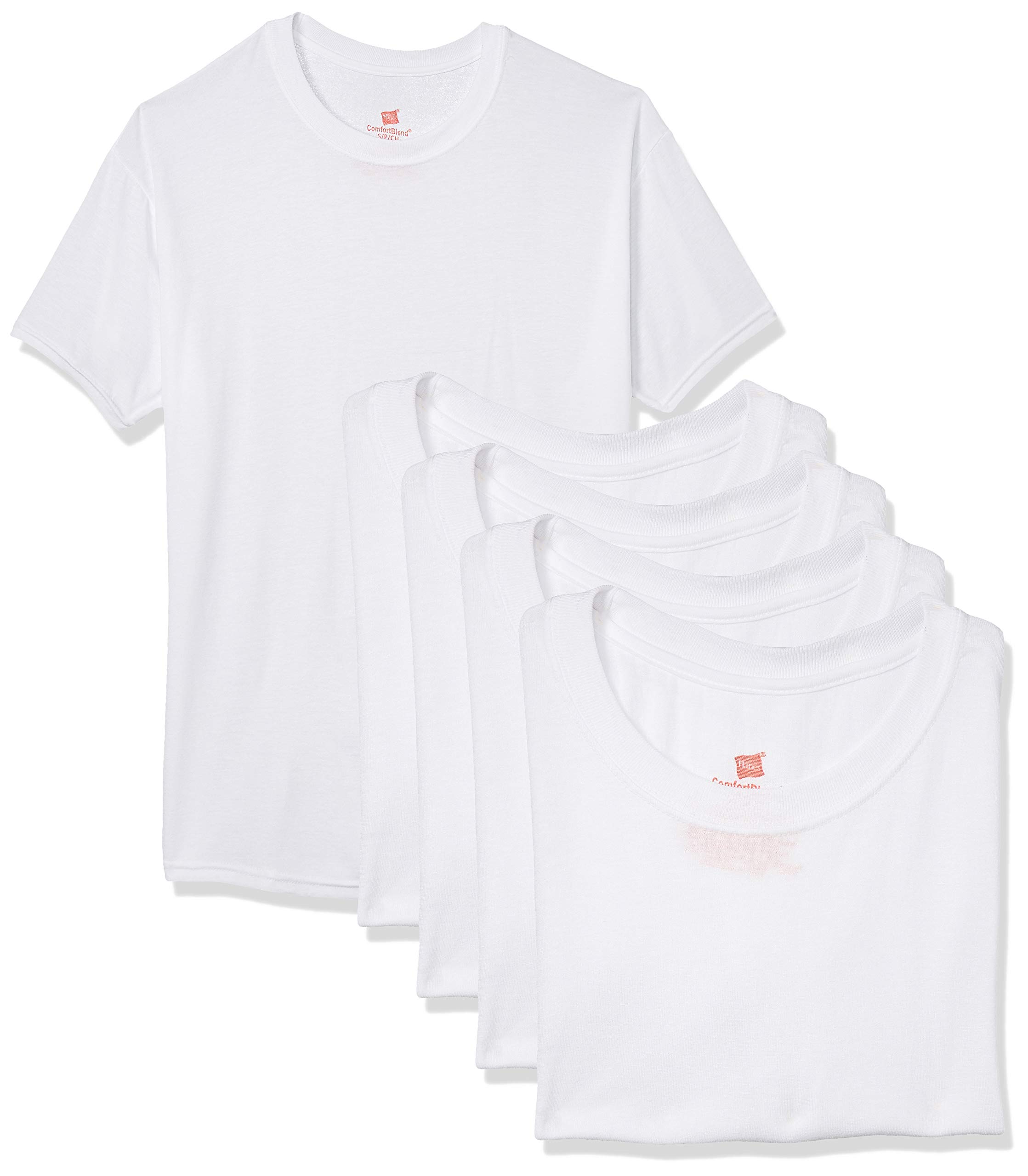 HanesMen's 2535C4ASTXXL 4 T-Shirts, Multicolour (Assorted)