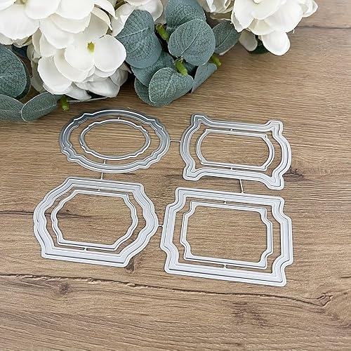 Troquel de corte de metal para álbumes de recortes, troqueles de corte para álbumes de recortes, decoración de tarjetas, papel, manualidades,