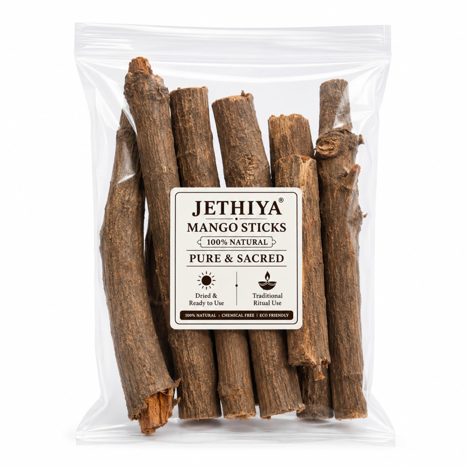 Mango Havan Samidha Sticks | Natural Mango Wood Sticks for Havan, Hawan, Yagya, Homam, Agnihotra & Pooja | Original Aam Ki Lakadi | Sacred Havan Samidha | 250g-image-21