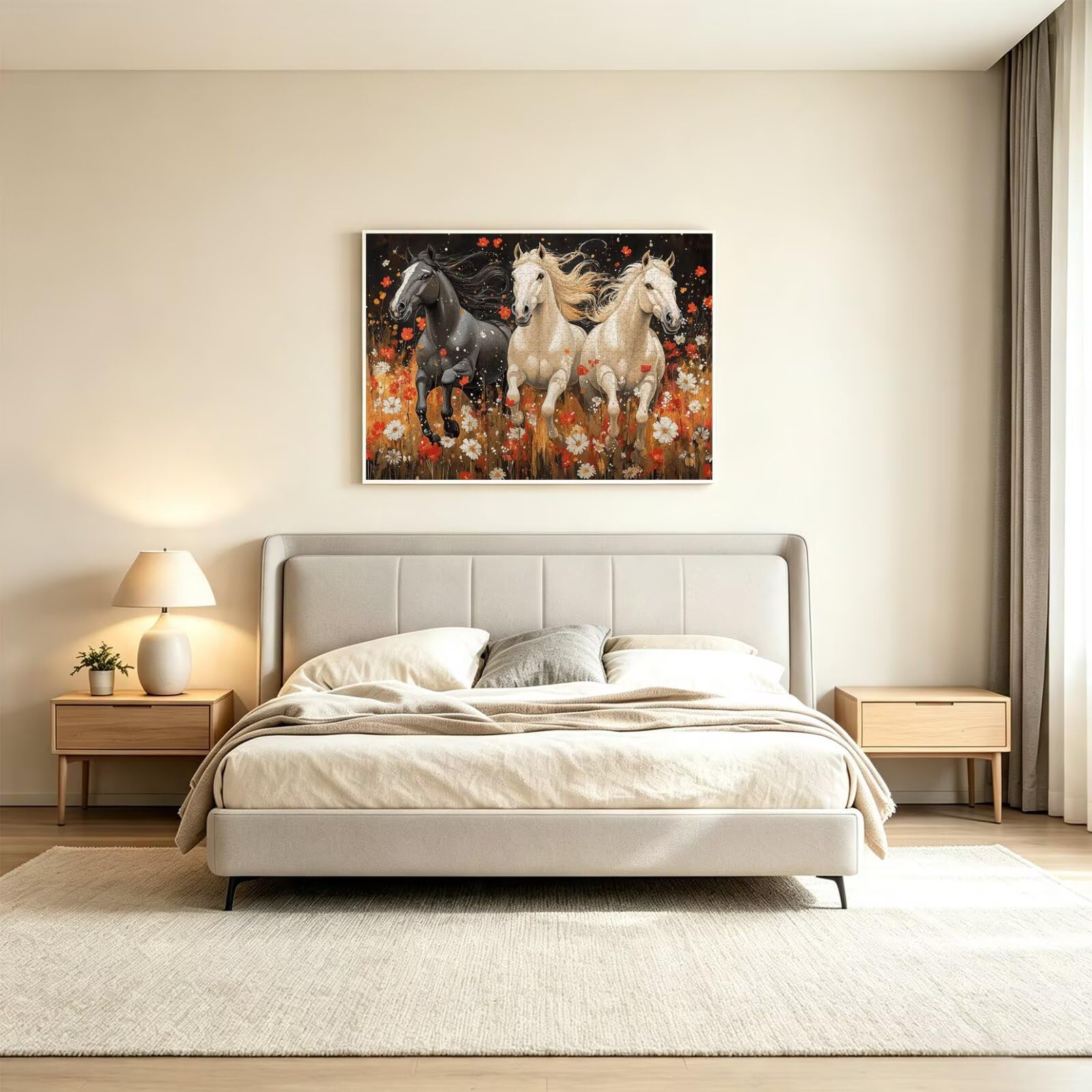 1500 sztuk puzzli dla dorosłych, gry rodzinne, roślina zwierzęca, n-487