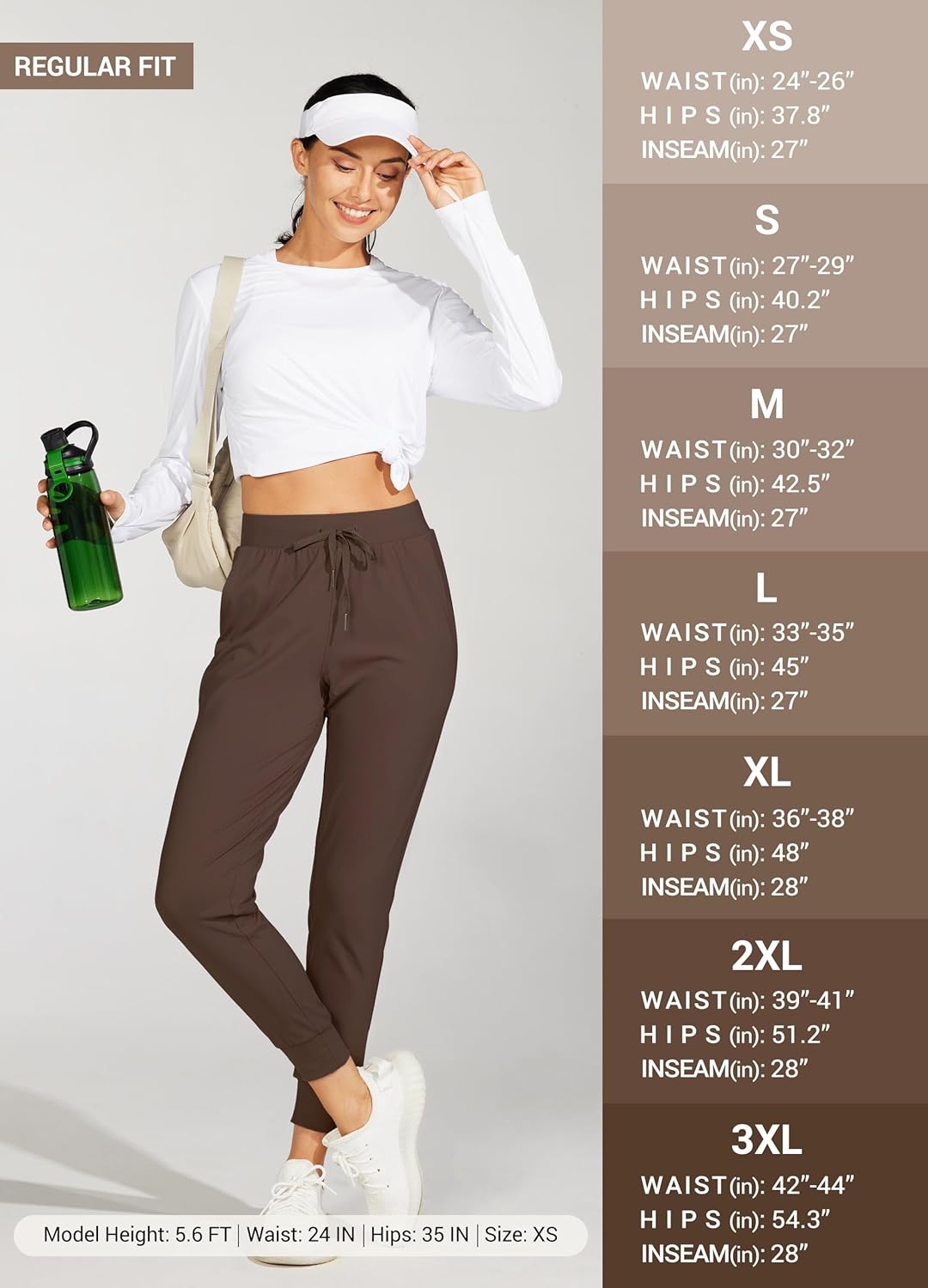 Willit Women's Joggers Pants Lightweight Athletic Sweatpants with Pockets Running Workout Casual Tapered Pants - Image 7