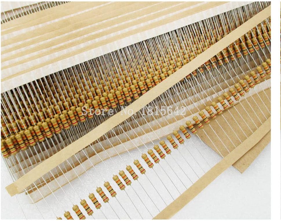 100 ピース/ロット 1/2 ワット炭素皮膜抵抗器 5% エラー 1.8K 1K8 オーム 1.8k オーム カラーリング抵抗
