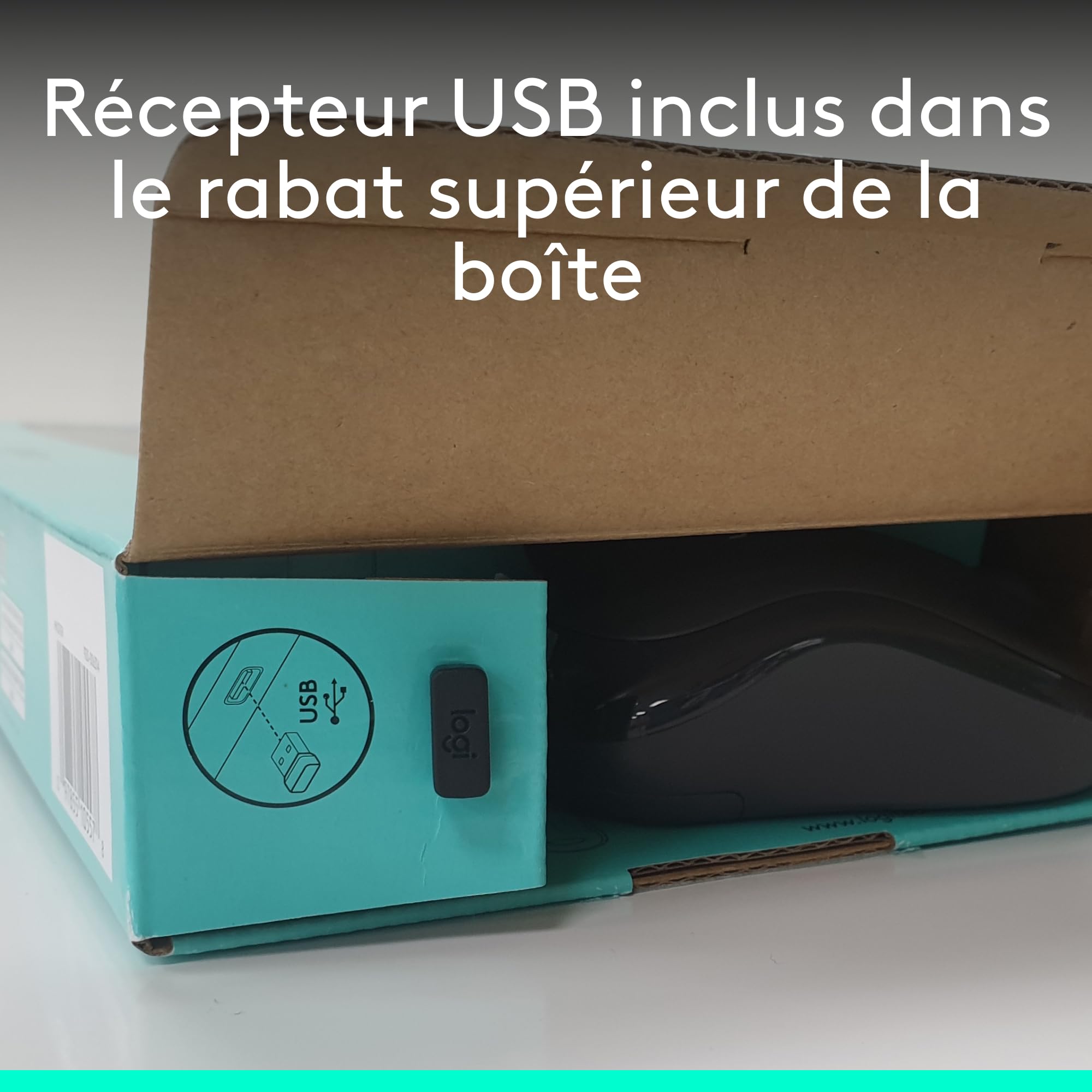 Logitech MK270 clavier et souris sans fil COMBO - CH ‎QWERTZ