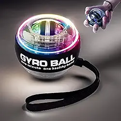 PowerBall, Fortalecedor Muscular, Automático, Para Mãos E Pulsos, Gyro Ball, Wristball, Portátil, Marca VARENZIA