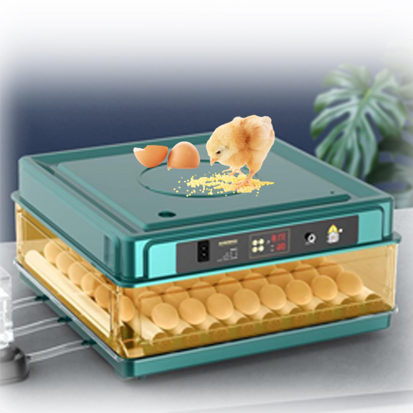 SPECIALBIEGEBUY Automatic Incubators for Hatching 36 Eggs, 3 Breeding Modes & Hatching Day Record Built-In, Auto Egg Turner, Precise Humidity Monitor And Stable Temperature Regulation
