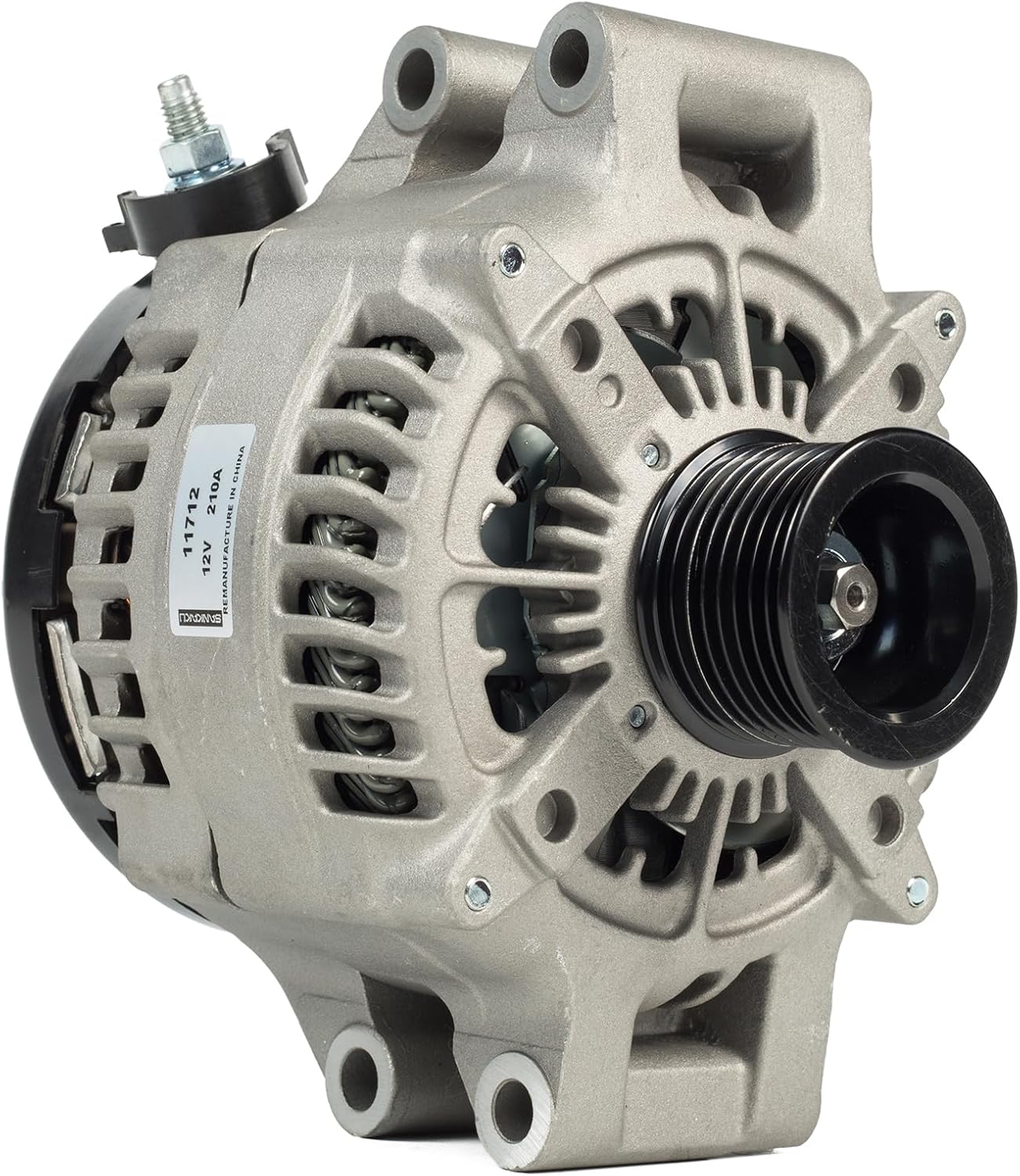 SANKAKU Alternator Fits for BMW 335i 2012-2015, for 740Li xDrive 2013-2015, for 535i 2013-2018, for X5 2013-2018, L6 3.0L, Replace 104210-6500 1042106501 11712, 210Amp 8-Groove Pulley