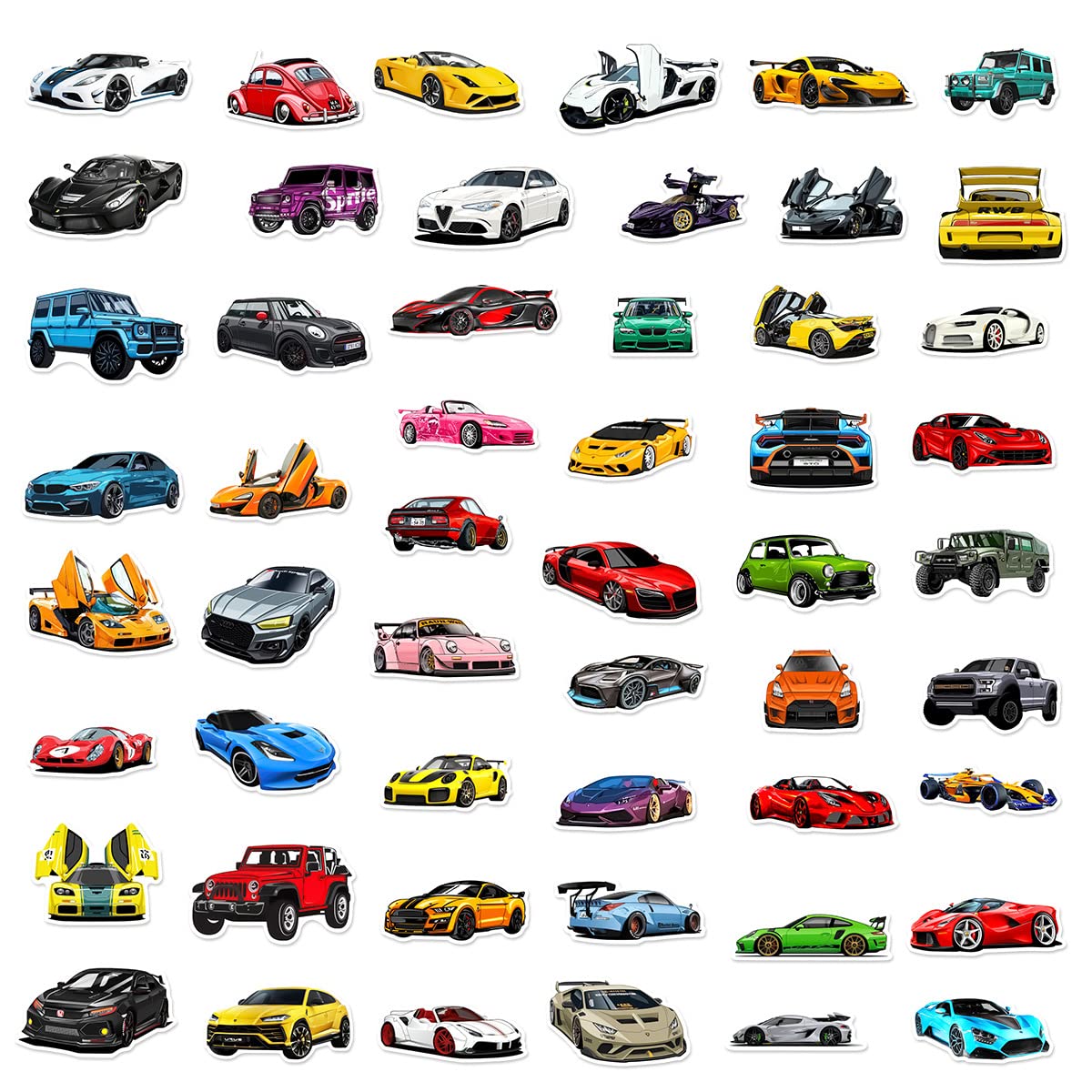 Adesivi Per Tuning Auto AUCEKO Set Di 100 Adesivi Da Gioco Per Anime, Impermeabili, In Vinile, Per Laptop, Bambini, Auto, Moto, Skateboard, Bagagli, Valigie, Computer, Graffiti Decal Adesivi Per Auto