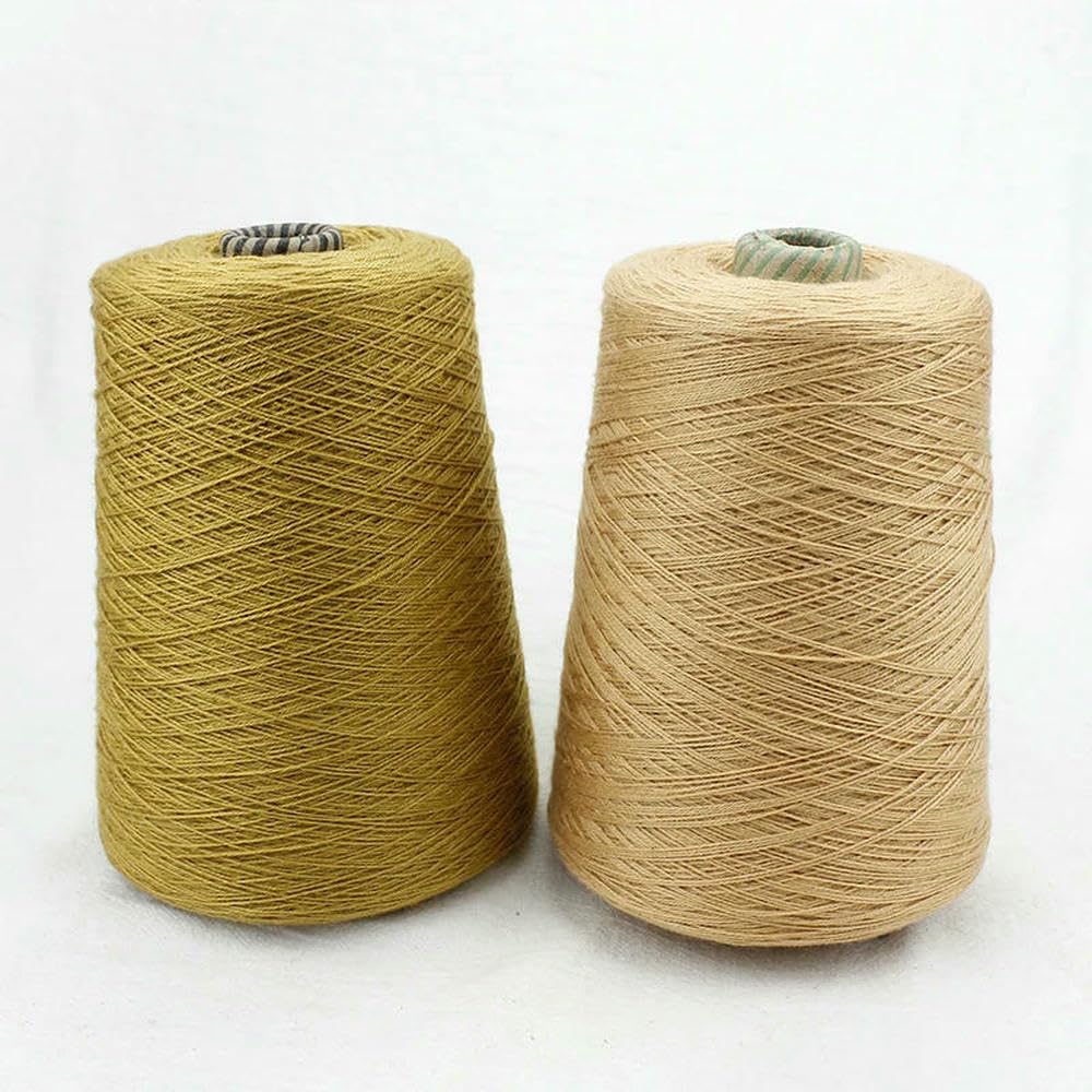 500 g di filato di lana di cachemire a cono all'uncinetto colorato grande per sciarpe di indumenti per bambini