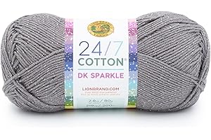 Lion Brand Yarn 24/7 Cotton DK Yarn: Elevate Your Knitting Projects