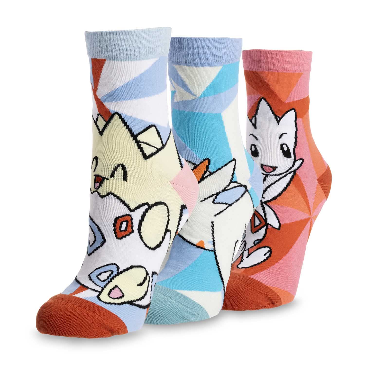 Pokémon Center: Togepi, Togetic & Togekiss Ankle Socks (One Size-Adult)