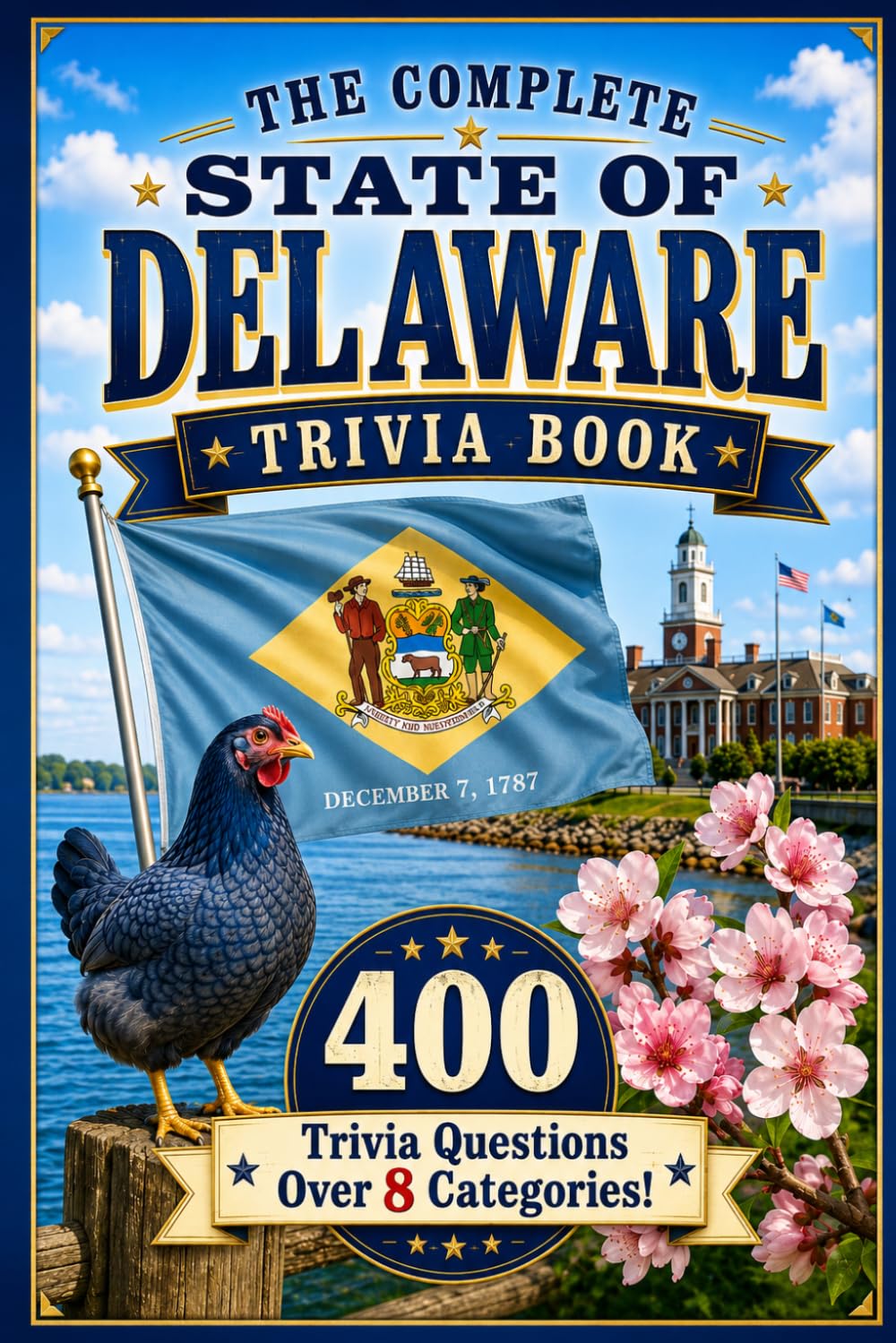 The Complete State of Delaware Trivia Book: 400 Delaware Trivia Questions Over 8 Categories