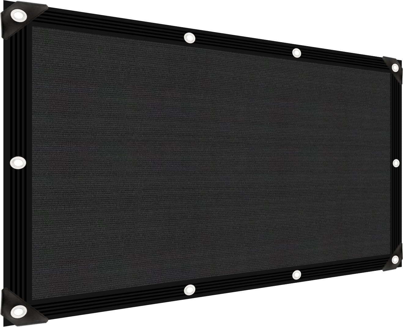 Schattierungsnetz 80% UV Schutz mit Ösen 3x8m für Garten | Sonnensegel aus HDPE, UV-beständig, atmungsaktiv, langlebig, wiederverwendbar, Ösen – für Terrasse/Balkon/Glashaus.
