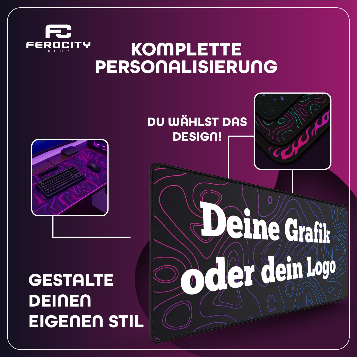 Tappetino Mouse Pad Personalizzato Con Foto - Tappetino Mouse Pad - Foto 5