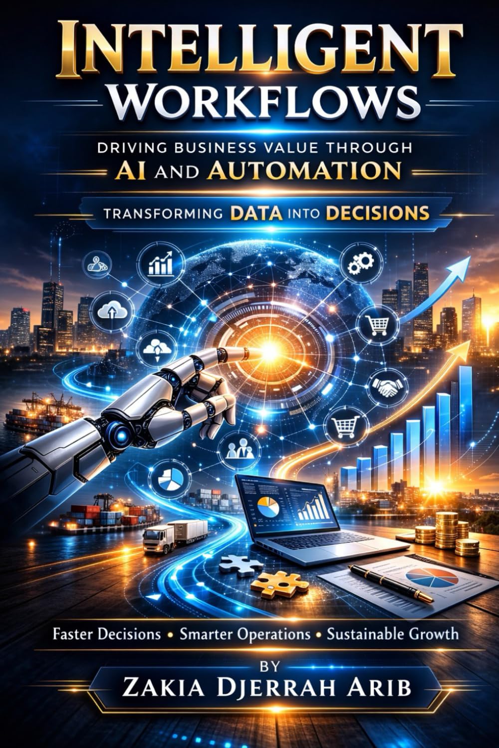 The Intelligent Workflow Revolution: The Intelligent Shift: How AI, Automation, and Data Analytics Are Rewriting the Rules of Growth. Turning Data into Decisions, Competitive Advantage and Growth